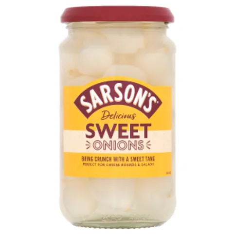Sarson's Sweet Onions 460g