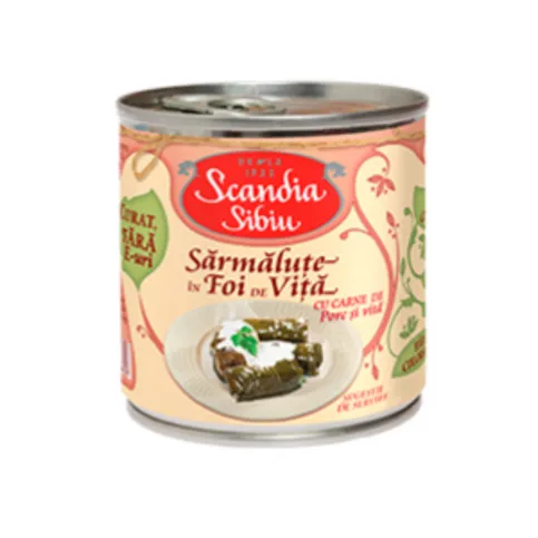 Scandia Vine Leaves Rolls With Pork Beef 400g