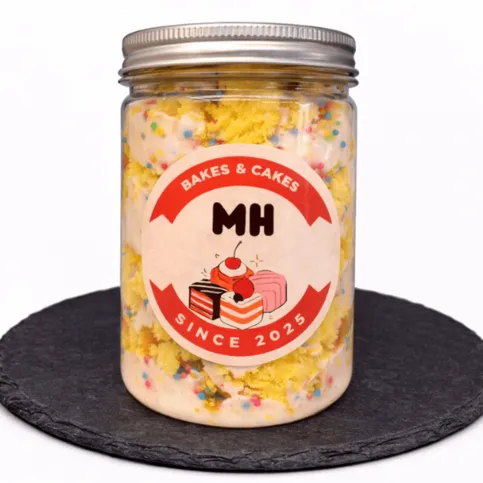 School Cake in a Jar
