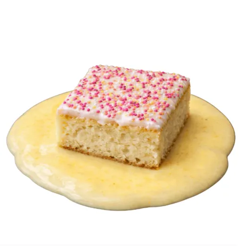 School Cake & Warm Custard