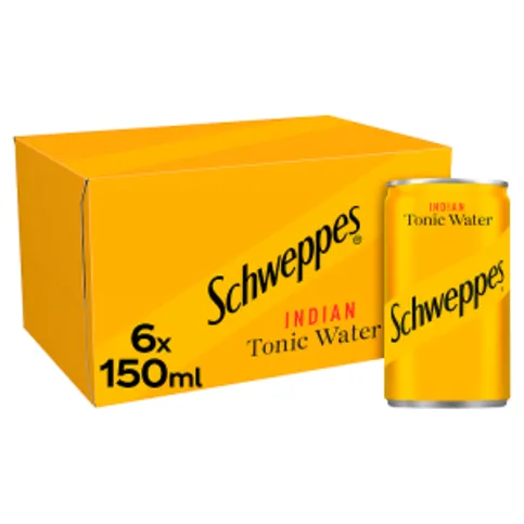 Schweppes Tonic Water 6 x 150ml
