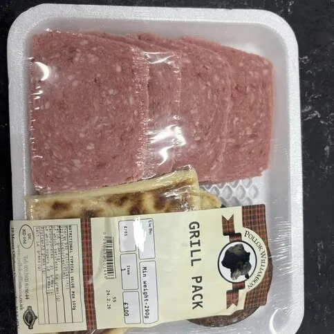 Scottish Breakfast Grill Pack