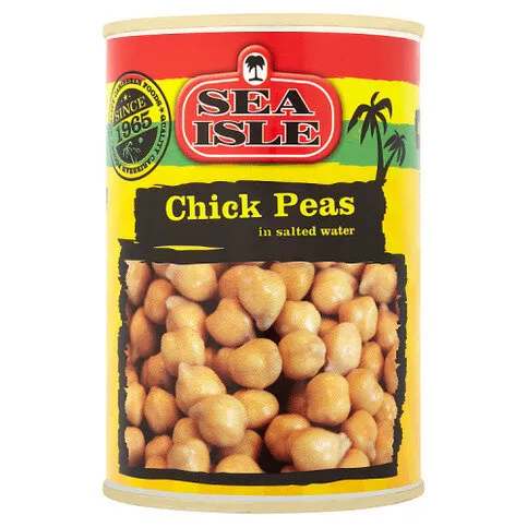 Sea Isle Chick Peas in Salted Water 400g