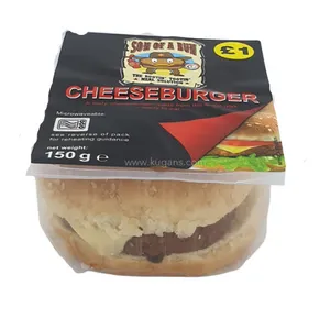Seeded Bun Cheeseburger 150g