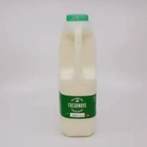 SEMI-SKIMMED MILK GREEN 1L (2 Pint)