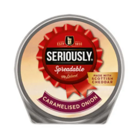 Seriously Spreadable Caramelised Onion Cheese Spread 110g