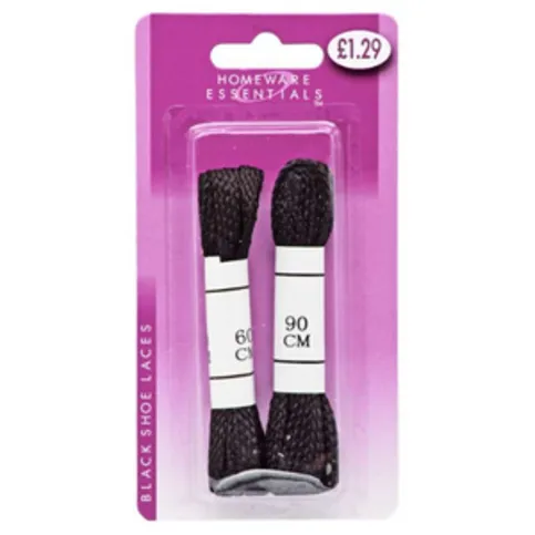 Shoe Laces Black