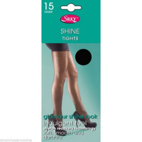 Silky Shine Tights 15 Denier Melon Medium