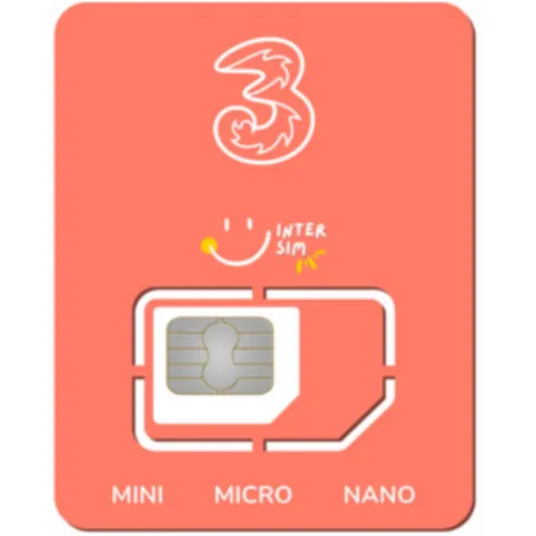 Starter Three Uk Karta Sim Card