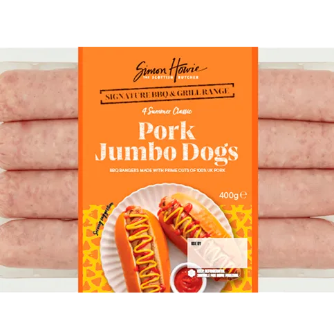 CHILLED: SIMON HOWIE PORK JUMBOS 400G