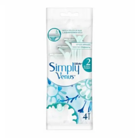 Simply Venus Razors 4 Pack