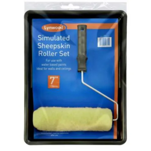 Simulated Sheepskin Roller Set
