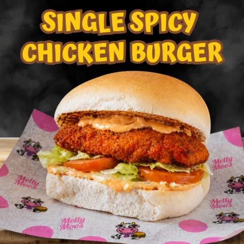 Single Spicy Chicken Burger