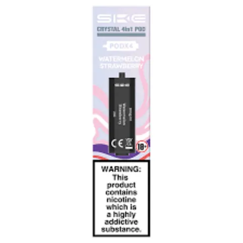 Ske Crystal 4 In 1 Pods Watermelon Strawberry 2Ml Tank 20Mg 4Pk