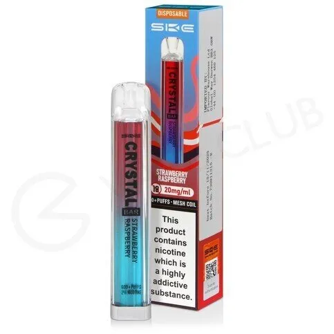 Ske Crystal 600 Prefilled Kit Strawberry Raspberry