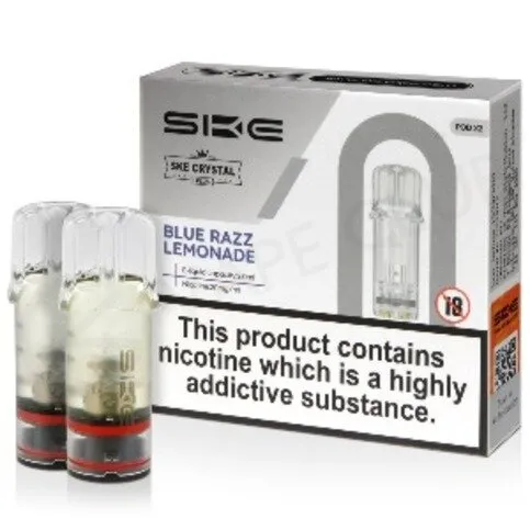 SKE Crystal Plus Blue Razz Lemonade Pod × 2
