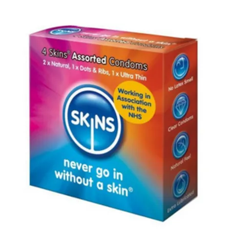 Skins Condom Assorted 4 Pack