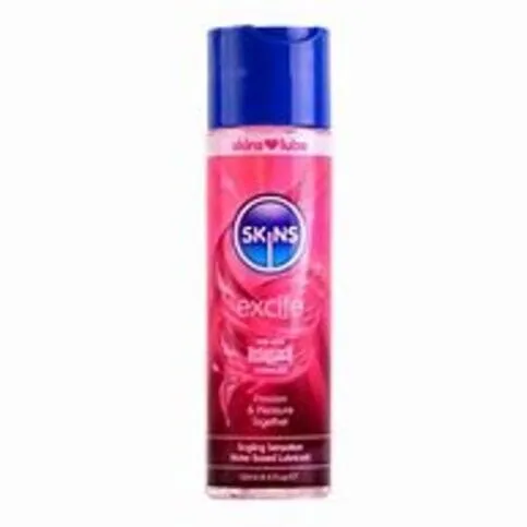 Skins Fruity Strawberry Flavoured Water Based Lubricant 130ml
