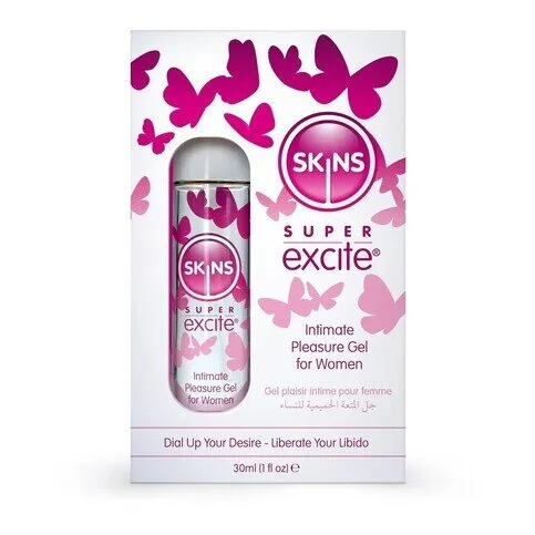 SKINS - Super Excite - Womans Intimate Pleasure Gel 