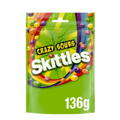 Skittles Crazy Sours 136g