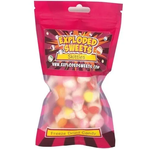 Exploded Sweets Freeze Dried Skittles Dessert Delights 50g