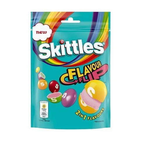 SKITTLES FLAVOUR FLIP 136G