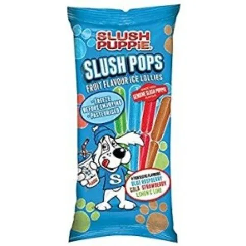 Slush Puppie 2 in 1 Freeze Pops