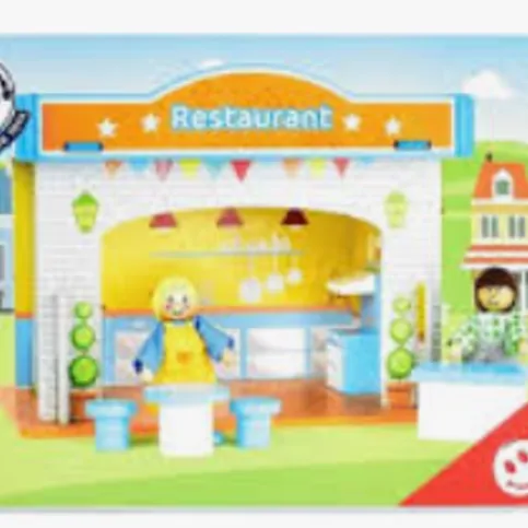 SMALL FOOT WOODEN PLAYHOUSE RESTAURANT EACH