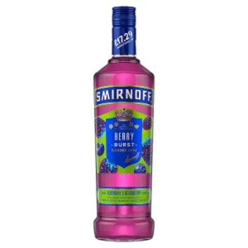 Smirnoff Berry Burst Flavoured Vodka 70cl