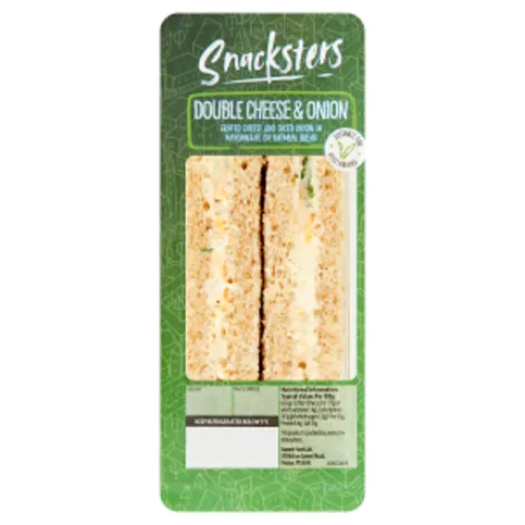 Snacksters Double Cheese & Onion