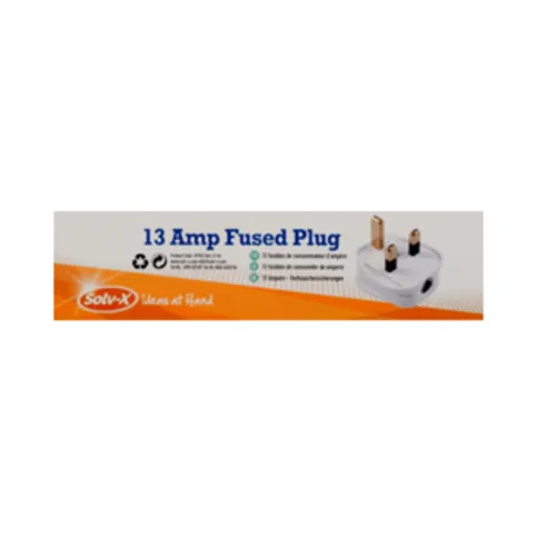 Solv-x 13 Amp Plug
