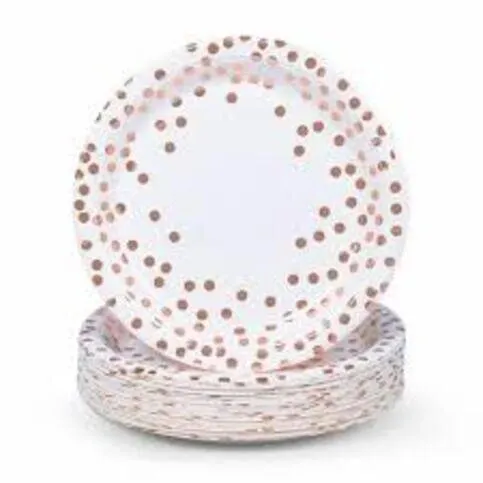 SOLV-X party paper plates 8ps