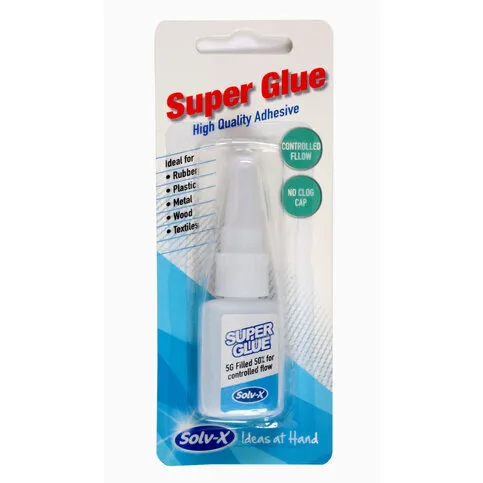 Solv-x Super Glue Bottles