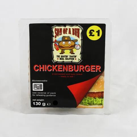 Son/bun.chk.burger 1.00 130g