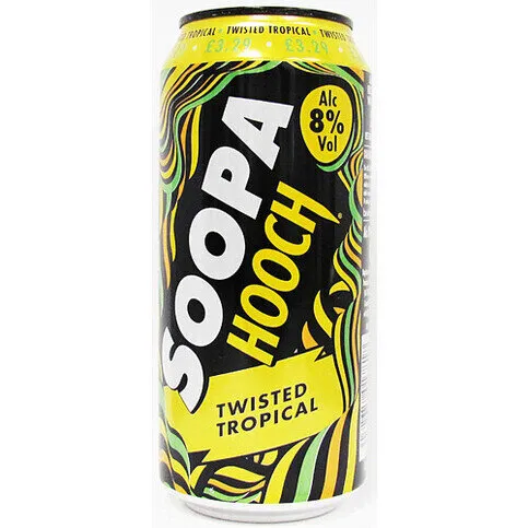 Soopa Hooch Twisted Tropical 8% 440ml