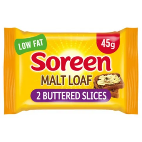 Soreen Malt Loaf 2 Buttered Slices 45g