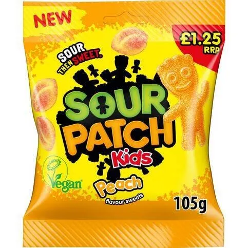 Sour Patch Kids Peach PMP £1.25