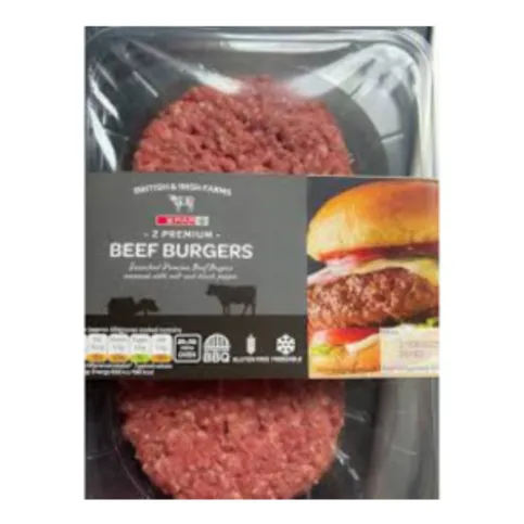 Spar Beef Burgers 4 Pack