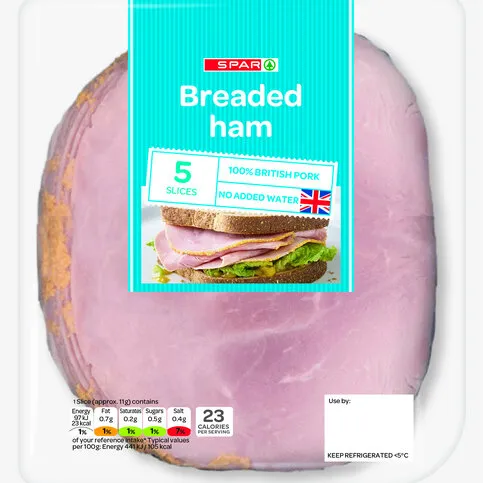 Spar Breaded Ham 120g