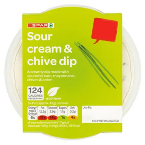 Spar Sour Cream & Chive Dip 170g