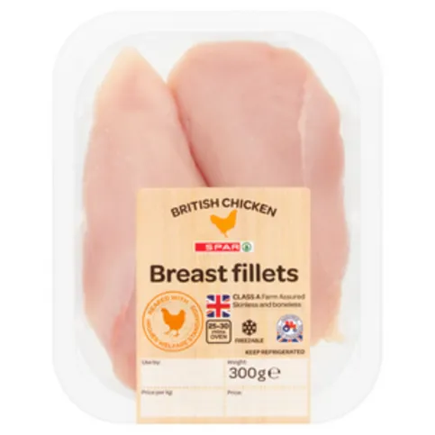 Spar Chicken Breasts 300g