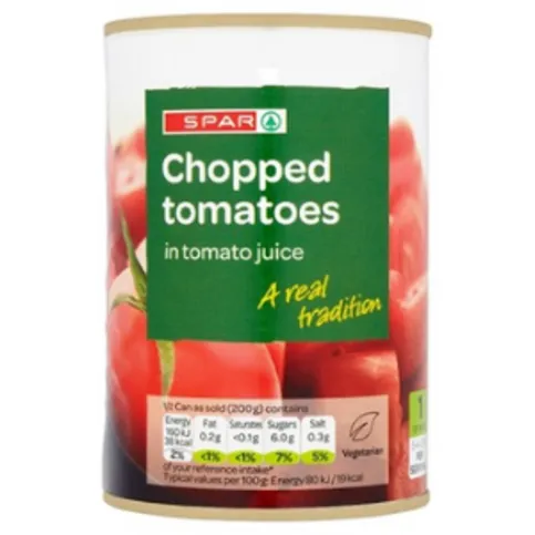 Spar Chopped Tomatoes 400g