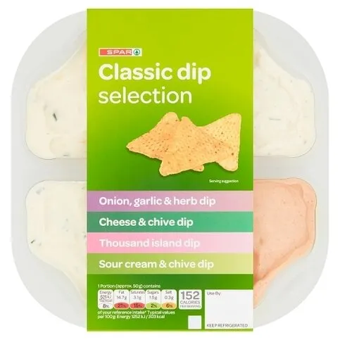 Spar Classic Dip Selection 400g