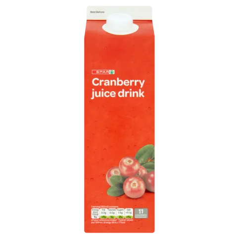 SPAR Cranberry Juice Drink 1ltr