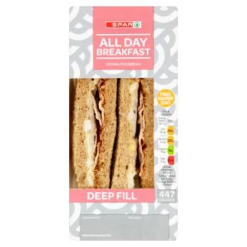Spar Deep Fill All Day Breakfast Sandwich