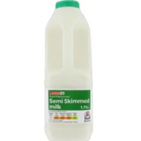 Spar Semi Skimmed Milk 2L