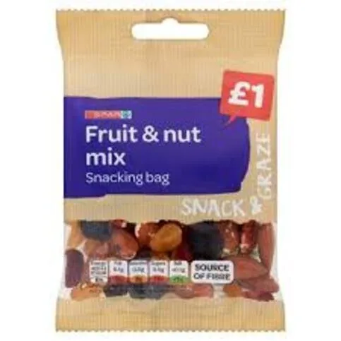 Spar Fruit & Nut Mix 50g