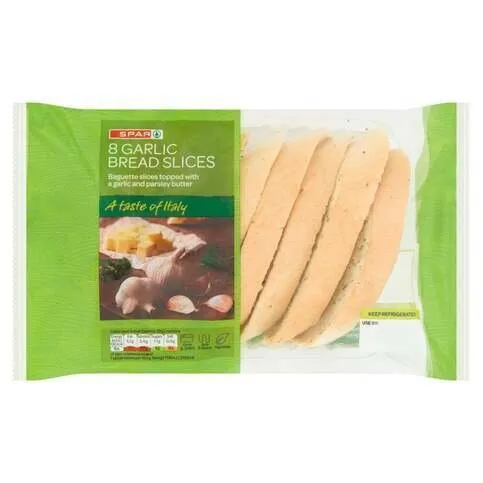 SPAR Garlic Bread Slices 8 pack