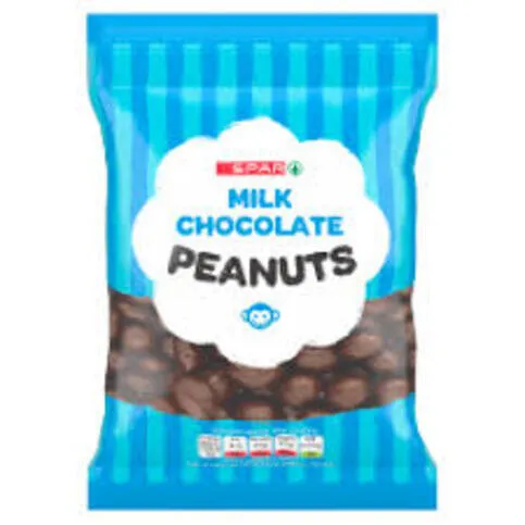 Spar Milk Choc Peanuts 160g