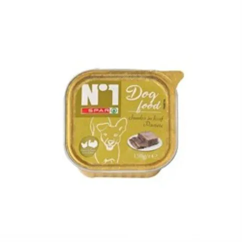 SPAR N1 DOG FOOD TRAY CHICKEN & TURKEY 150G